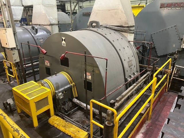 4250 HP 125/438 RPM General Electric, Frame MCF, shunt, 500 VA, 360 VF, 1983 - Image 2