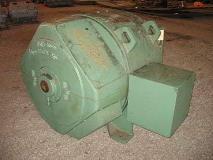 500 HP 850/1500 RPM General Electric, Frame CD6513, SPFG-SV, stab shunt, 500 VA - Image 2