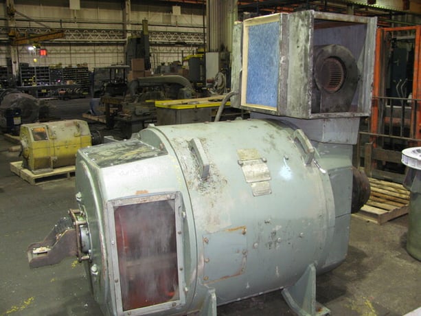 800 HP 1150 RPM General Electric, Frame CD6663, TEVC, shunt, 500 VA - Image 3