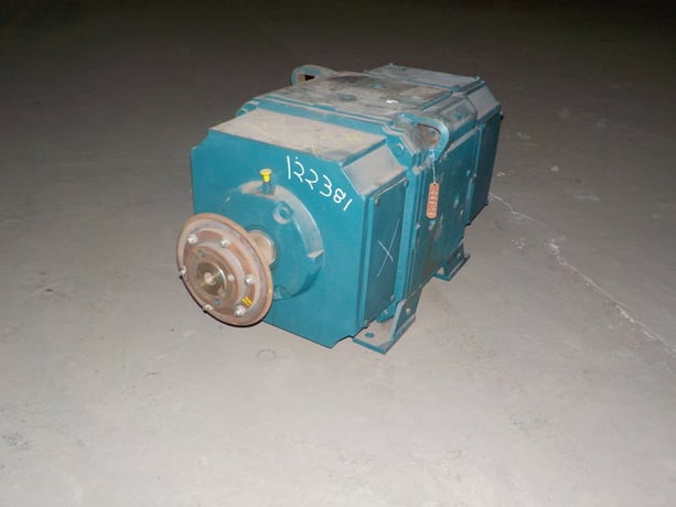 10 HP 1150/1700 RPM Reliance, Frame ABO328ATZ, TENV, stab shunt, 500 VA, 240 VF (2 available) - Image 1