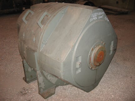 500 HP 650/1200 RPM General Electric, Frame CD7452, DPFG, shunt, 500 VA (2 available) - Image 1