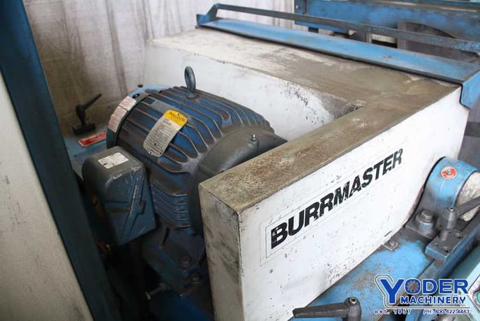 Burrmaster #BM10-1000LH-1, tube deburring, 4-1/2", E-stop, 2500 PPH, 2002, #66640 - Image 10