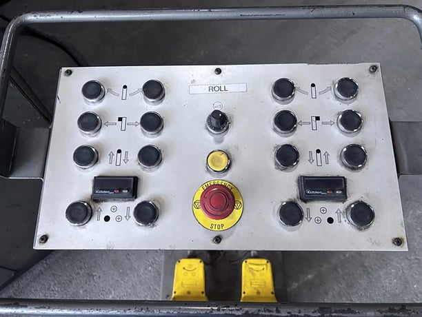 4" x 1/2" Comac #308HV4, Angle Bending Roll, 15.4" diameter roll, 4.75" diameter shaft, 20 HP, 2011 - Image 10