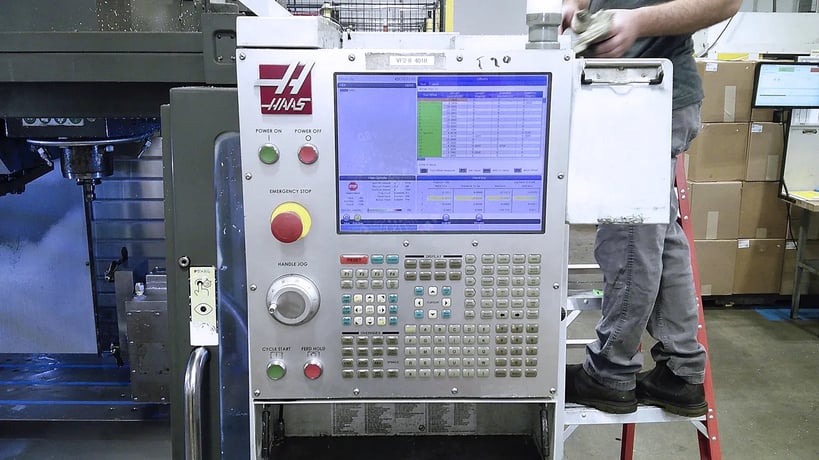 Haas #VF-2SSYT, vertical machining center, 30" X, 20" Y, 20" Z, 30 HP, 12000 RPM, 24 automatic tool changer - Image 6