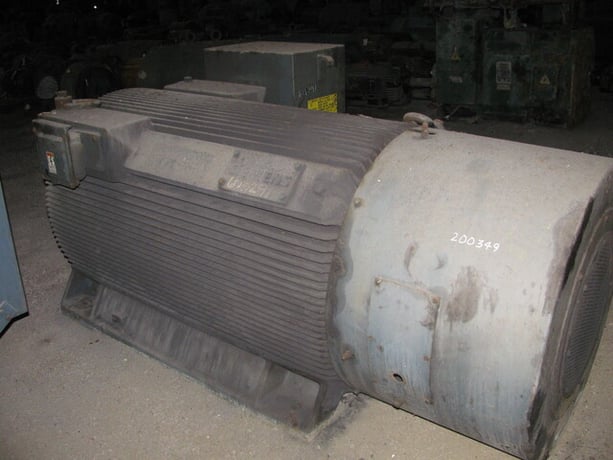 1250 HP 1690 RPM Siemens, Frame 788S, TEFC, inverter duty, 660 Volts - Image 3