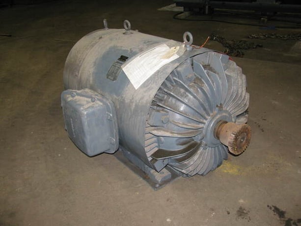 550 HP 1750 RPM Louis Allis, Frame 509US, TEFC, inverter duty, 460 Volts - Image 1