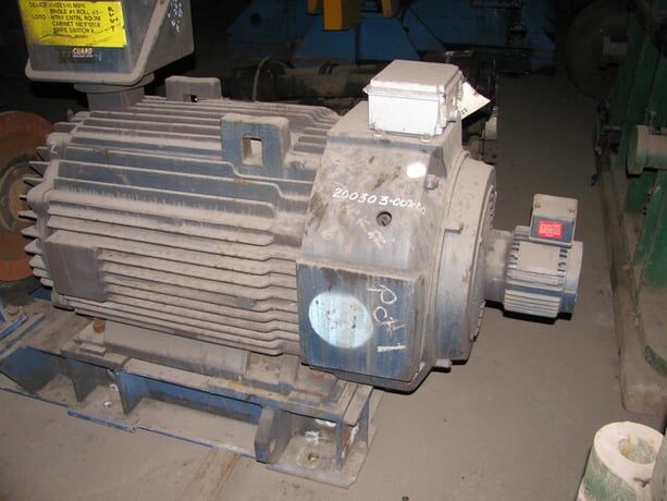 128 HP 1800 RPM Marathon, TEFCB, inverter duty, 600 Volts (2 available) - Image 1