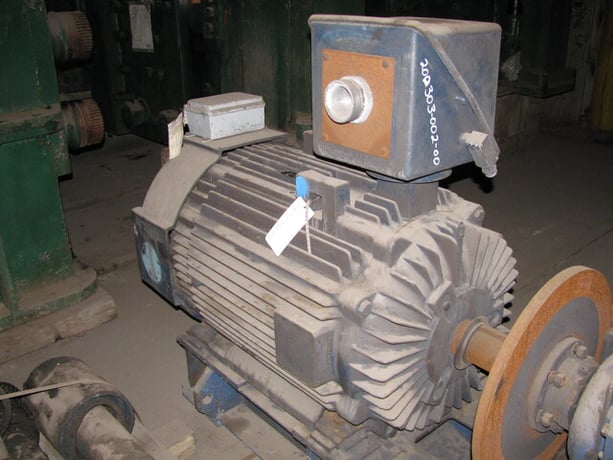 128 HP 1800 RPM Marathon, TEFCB, inverter duty, 600 Volts (2 available) - Image 2