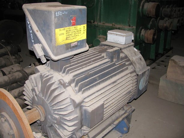 128 HP 1800 RPM Marathon, TEFCB, inverter duty, 600 Volts (2 available) - Image 3