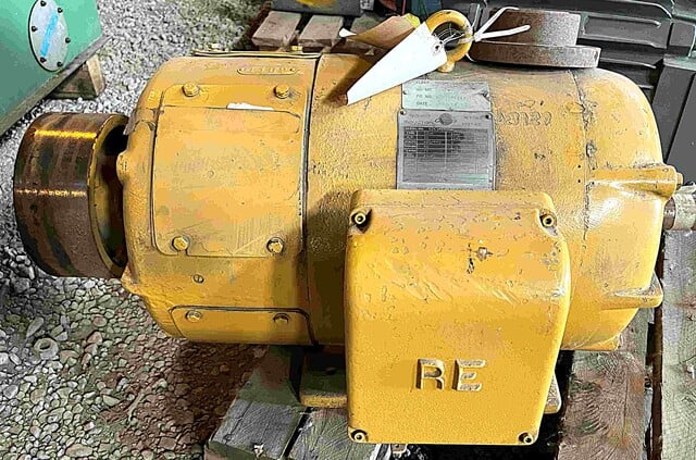 10 HP 1145 RPM Louis Allis, Frame 284Z, TENV, 220/440 Volts, 195 Sec. - Image 1