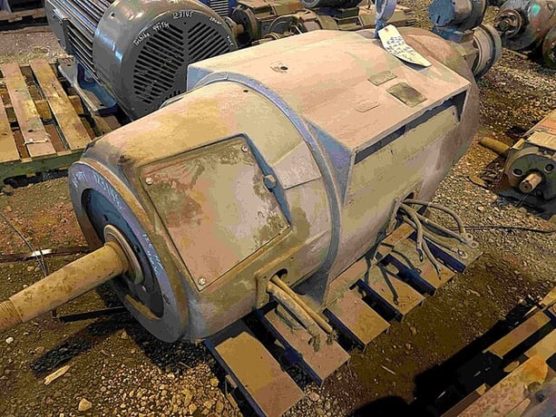 125 HP 1170 RPM Westinghouse, Frame 449TY, DP, 385 Volts - Image 1