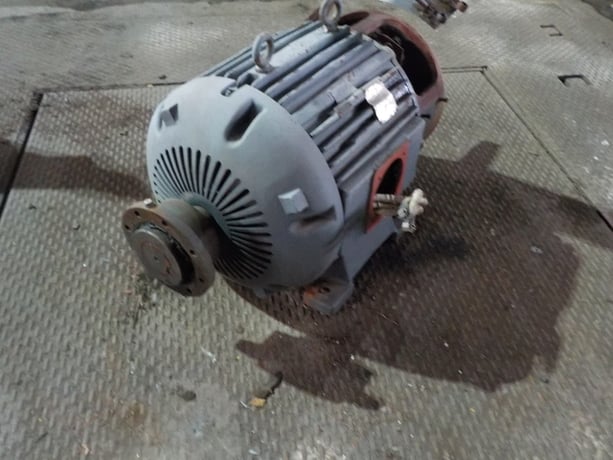 50 HP 1175 RPM P & H, Frame HEW444X, TEFC, 230/460 Volts, 348 Sec. - Image 1