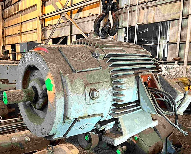 75 HP 1200 RPM Zenar, Frame A000444TXS, TENV, 230/460 Volts, 385 Sec. - Image 2