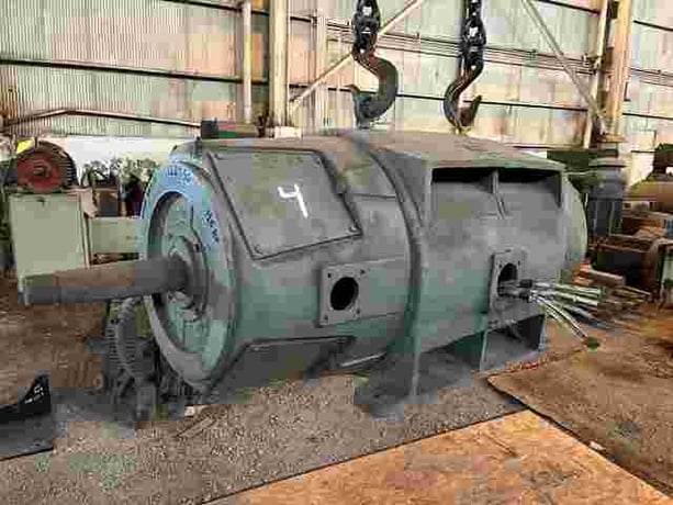 125 HP 1175 RPM Westinghouse, Frame 449TX, TENV, 460 Volts (2 available) - Image 1