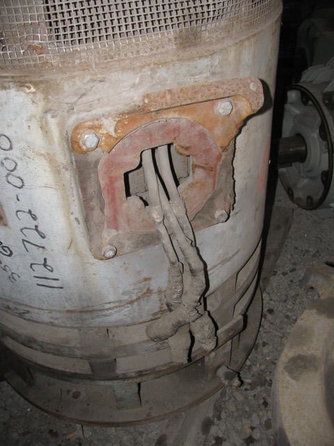 350 HP 1780 RPM General Electric, Frame 6326P30, weather protected enclosure type 1, VHS, vertical hollow - Image 2