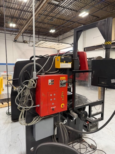 50 Ton, Amada #RG-50, CNC Press Brake, 82" max. bending length, 60" between housings, 1.8' throat, 3.94" - Image 4