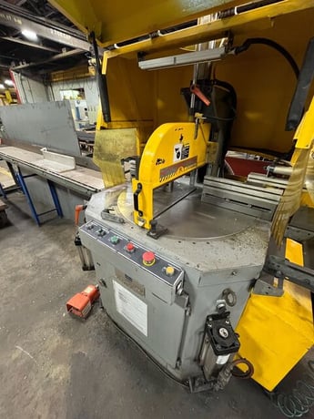 20" Pat Mooney #PMI-20, High Speed Circular Saw, 7.5 HP, 3000 RPM, (2) 400 watt servo motors, 8' to 21.5' - Image 3