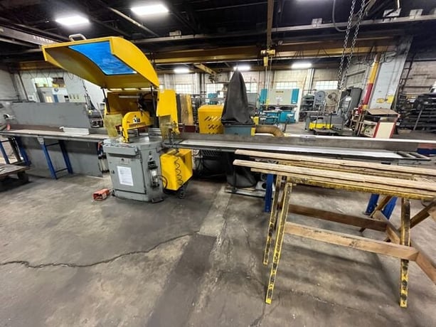 20" Pat Mooney #PMI-20, High Speed Circular Saw, 7.5 HP, 3000 RPM, (2) 400 watt servo motors, 8' to 21.5' - Image 4