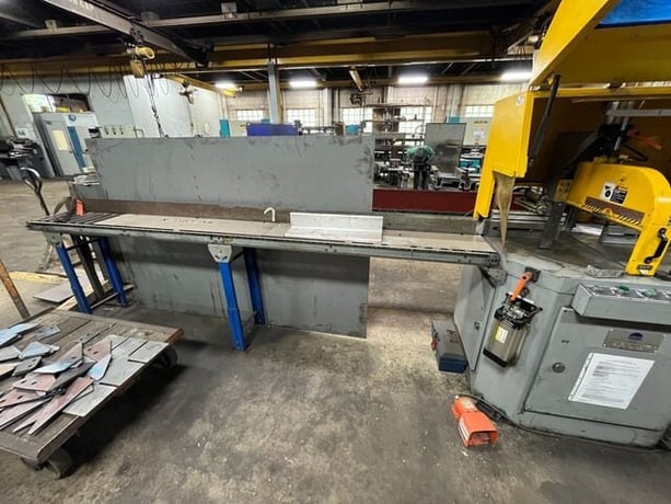 20" Pat Mooney #PMI-20, High Speed Circular Saw, 7.5 HP, 3000 RPM, (2) 400 watt servo motors, 8' to 21.5' - Image 6