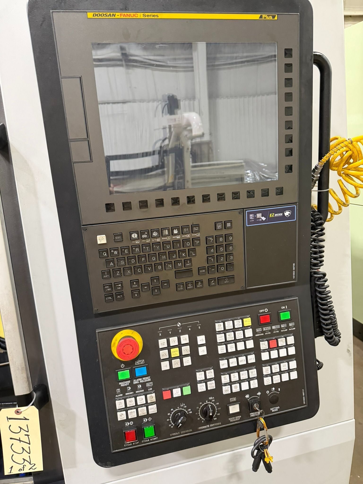 DN Solutions #DNM-6700, CNC Vertical Machining Center, 51.1" X, 26.3" Y, 24.6" Z, 59" x 26.37" table, 25 HP - Image 2