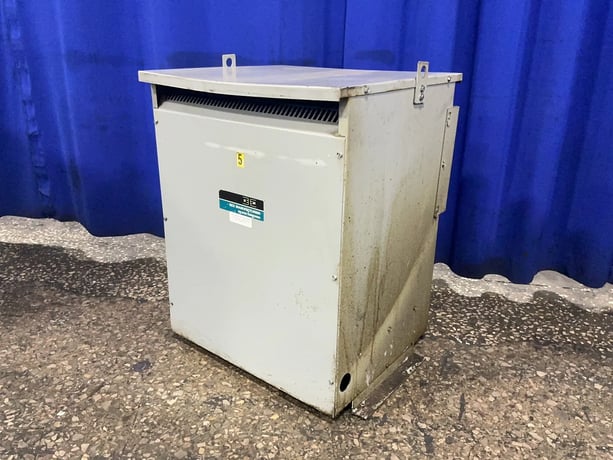 75 KVA 480 Delta Primary, 240 Delta Secondary, Rex #BA75HCA, Transformer, 3 phase, type 2 enclosure - Image 1