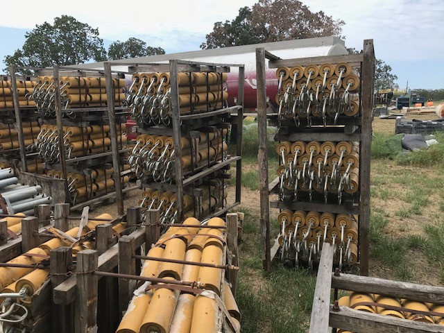 36" wide x 1900' long, Bucyrus catenary type overland conveyor system - Image 8