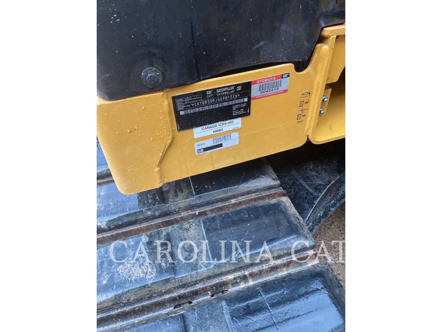 Cat 309CR THQC, Mini Excavator, 583 hours, S/N: GG901226, 2022 - Image 6