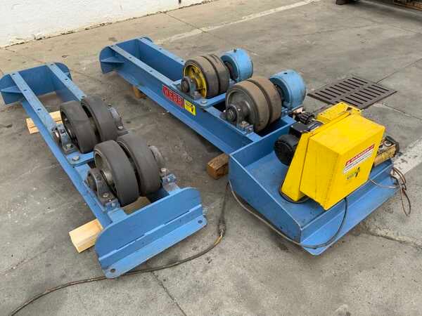 10 Ton, Webb #T-18, 20000 lb. tank turning rolls, pendant Control, 1 HP, 2018 - Image 2