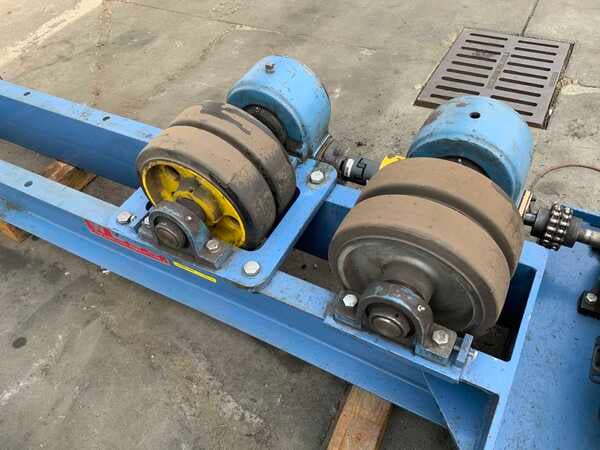 10 Ton, Webb #T-18, 20000 lb. tank turning rolls, pendant Control, 1 HP, 2018 - Image 4