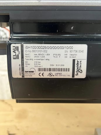 Schneider Electric #iSH100/30025, AC Servo Motor, Wittenstein LPB120 gearbox, 10:1 ratio - Image 3