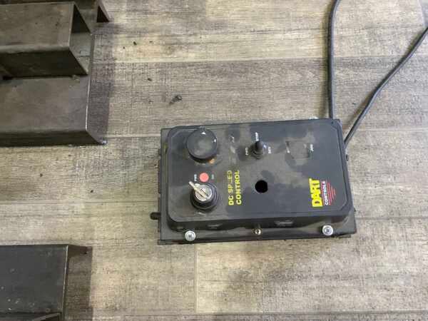 Home Made 400 lb. tank turning rolls, 8" wheel diameter, 2" wheel width, forward/reverse, 1/4 HP - Image 5