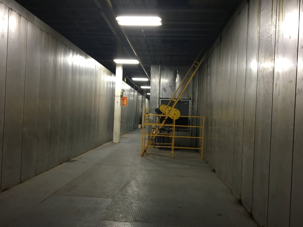 7 Stage, TTX Stainlees Steel powder coating system 4' 6" W x 5' 6" H, 15 FPM - Image 3