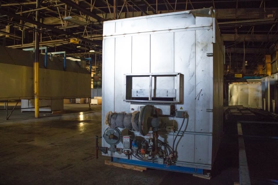 7 Stage, TTX Stainlees Steel powder coating system 4' 6" W x 5' 6" H, 15 FPM - Image 10