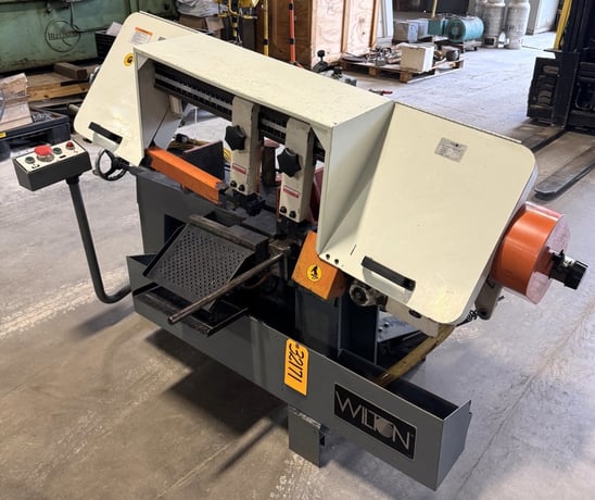 10" x 16" Wilton #7040, Horizontal Band Saw, 10" Rounds, 1" Blade, 100-350 FPM, 1.5 HP - Image 3