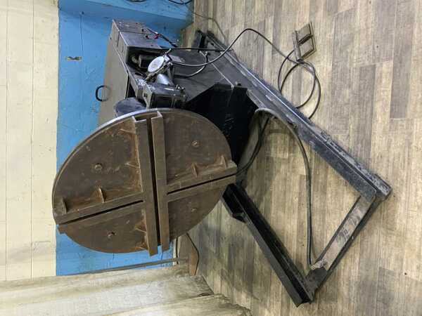 2500 lb. Aronson #D2500HH, welding positioner, 36" table diameter, 135° power tilt, power rotation, pendant - Image 2