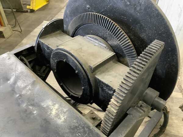 2500 lb. Aronson #D2500HH, welding positioner, 36" table diameter, 135° power tilt, power rotation, pendant - Image 8