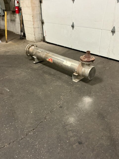 150 PSIG. shell, 150 PSIG. tube, Enerquip, 304 Stainless Steel shell & tube heat exchanger, 375&deg;F, -20&deg;F - Image 4