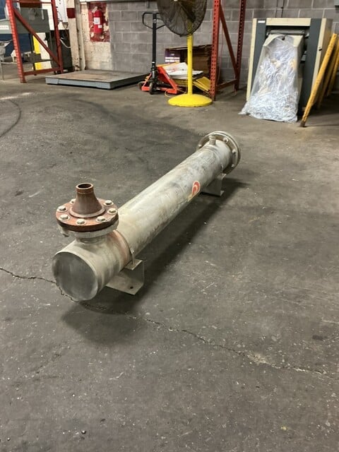 150 PSIG. shell, 150 PSIG. tube, Enerquip, 304 Stainless Steel shell & tube heat exchanger, 375&deg;F, -20&deg;F - Image 6