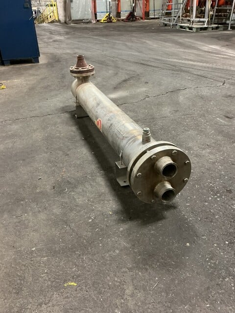 150 PSIG. shell, 150 PSIG. tube, Enerquip, 304 Stainless Steel shell & tube heat exchanger, 375&deg;F, -20&deg;F - Image 7