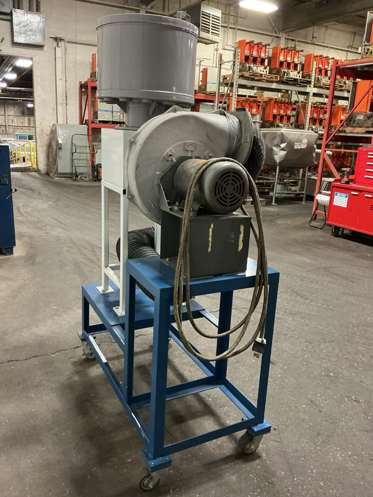 Cincinnati Fan #PB-15, portable fume collector / extractor, 5 HP, 3450 RPM, 208-230/460 V., 3 Ph., 60 Hz. - Image 6
