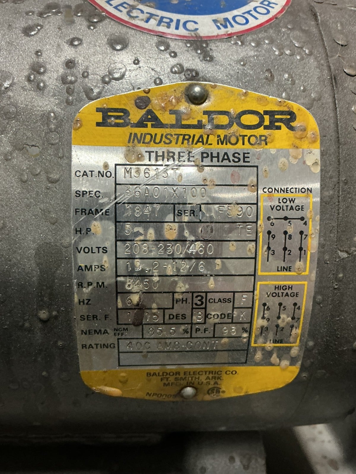 Cincinnati Fan #PB-15, portable fume collector / extractor, 5 HP, 3450 RPM, 208-230/460 V., 3 Ph., 60 Hz. - Image 10