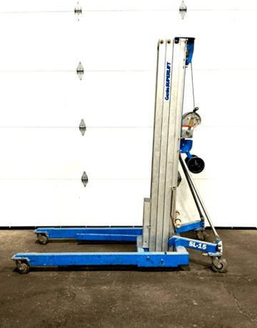 Genie #SL-15, Superlift material lift, 15' max. lift height - Image 1