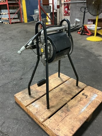 Wagner #Unica-4-270, medium pressure double diaphragm pump, 4.5:1 ratio, 270 centers delivery, 392 PSI. - Image 6