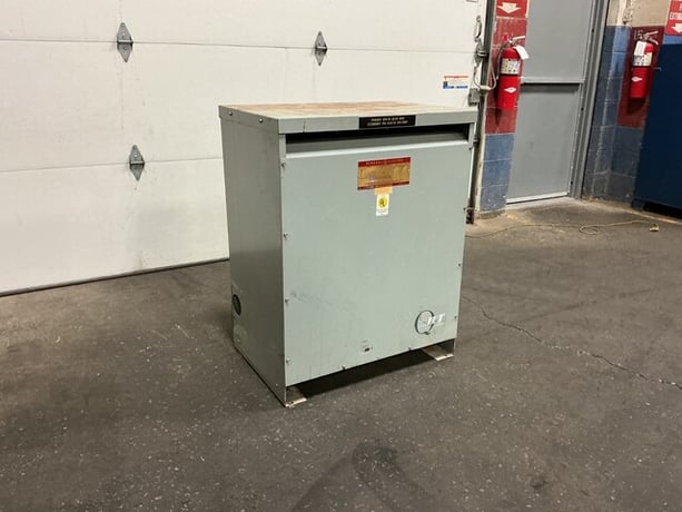 112.5 KVA 480 Primary, 208/120 Secondary, General Electric #9T23B3875, Transformer, 3 Phase, 60 Hz. - Image 2