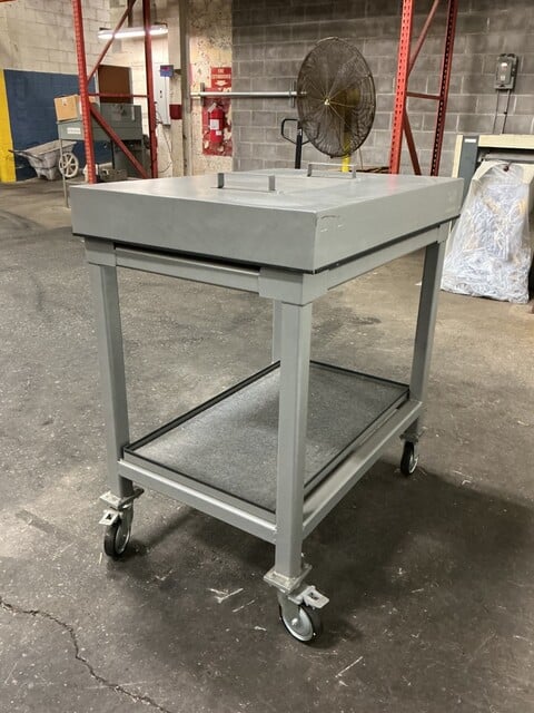 36" x 2 4" x 4" MHC, granite surface inspection plate table, NEW - Image 5