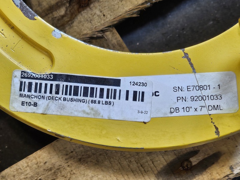 Epiroc #2692001033, Deck Bushing - Image 2