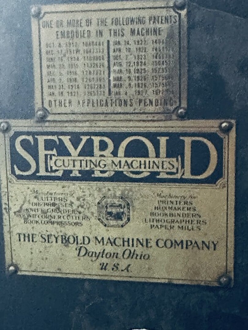 Seybold, Industrial Paper Cutter, 51" cutting width - Image 2