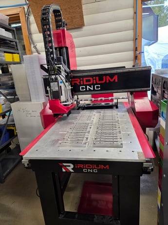 Iridium #STD-24x36, CNC Router, 24" x 36" table, 10 HP ISO30 spindle, 5-tool ATC, dust collector, Linux - Image 3
