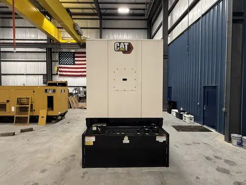 1,250 KW Caterpillar #D1250GC, diesel generator set, 277/480V., 3-Ph., 60 Hz, standby, C32 engine, sound - Image 3
