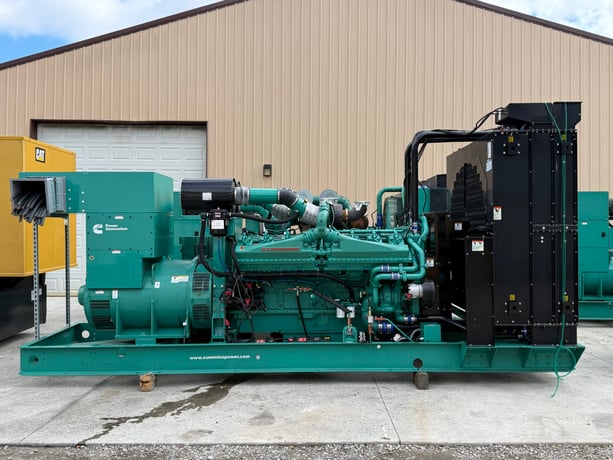 1,500 KW Cummins #DQGAB, diesel generator set, 277/480V., 3-Ph., 60 Hz, standby, 1800 RPM, QSKTA50-GE engine - Image 1